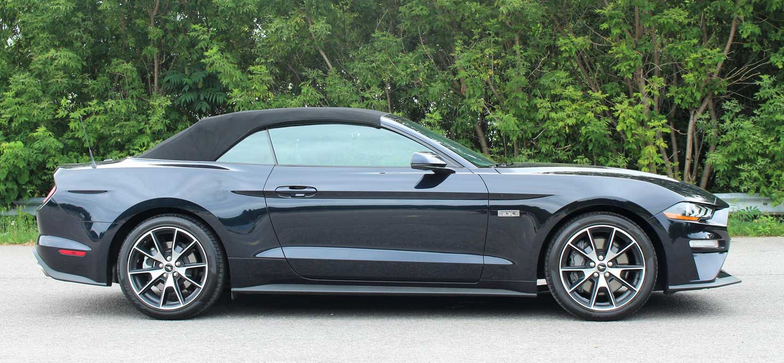 Mustang GT 5 L décapotable noire